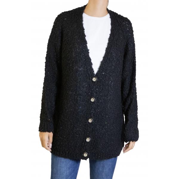 Cardigan con bottoni 